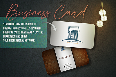 Modern Business Card Designer | Custom Minimalist, Luxury banner ad bannerad design facebookad facebookpost graphic design illustration instagrampost typography