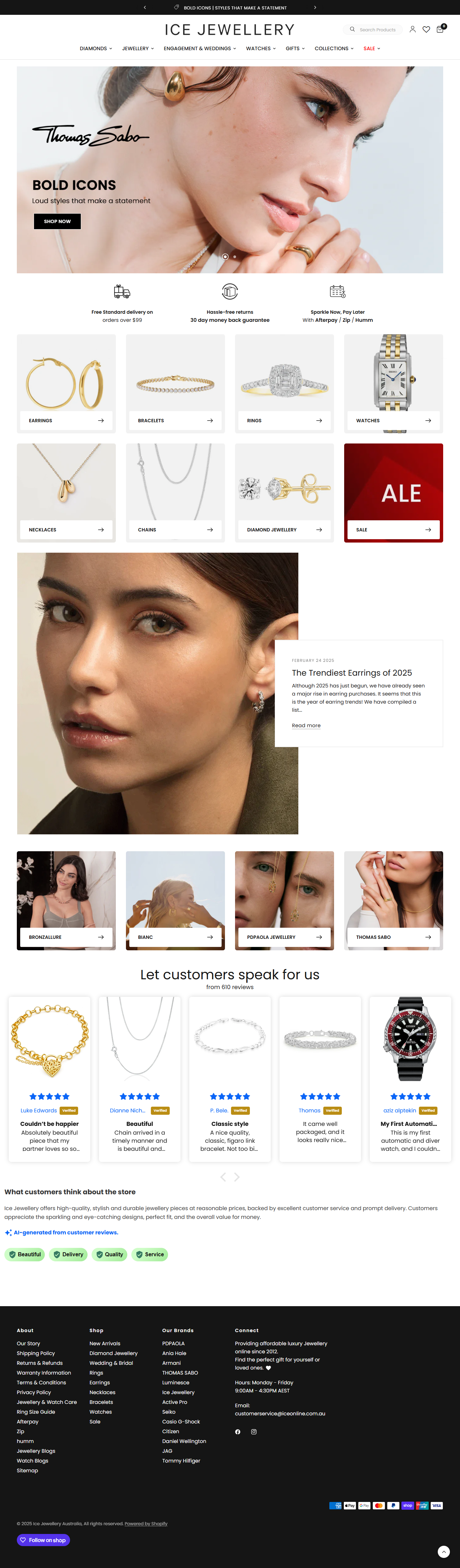 ICE Jewellery — Elegant Online Jewellery & Watches Store Design bigcommerce bigcommerce development bigcommerce store design ecommerce ecommerce store ecommerce store design ecommerce ui ecommerce website jewelry store product design product page product page design product upload shopify shopify store stencil store design theme development woocommerce