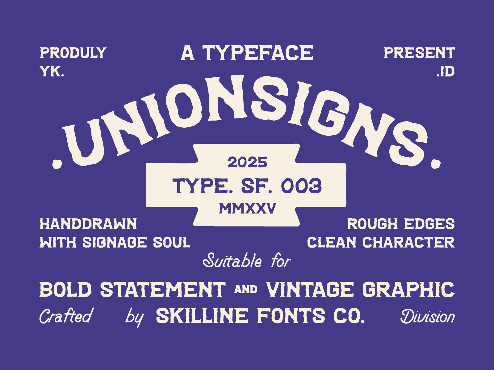 Unionsigns - Bold Vintage Font apparel font badge design badge font bold typography branding font branding typeface custom font custom type display font fonts handmade font headline font retro display font retro font rugged font signage font typography art unique font vintage fon vintage logo font