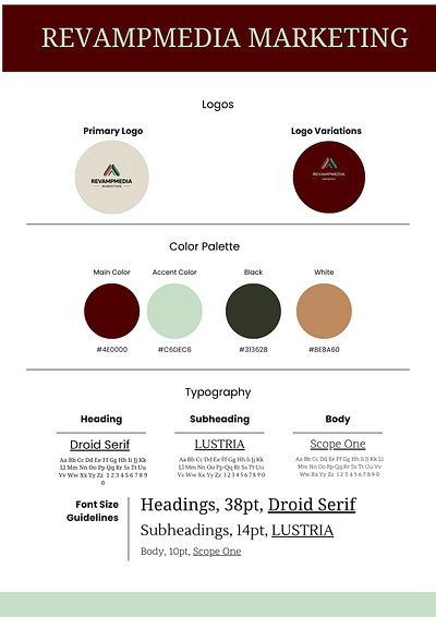 Brand Kit Creation branding graphic design logo