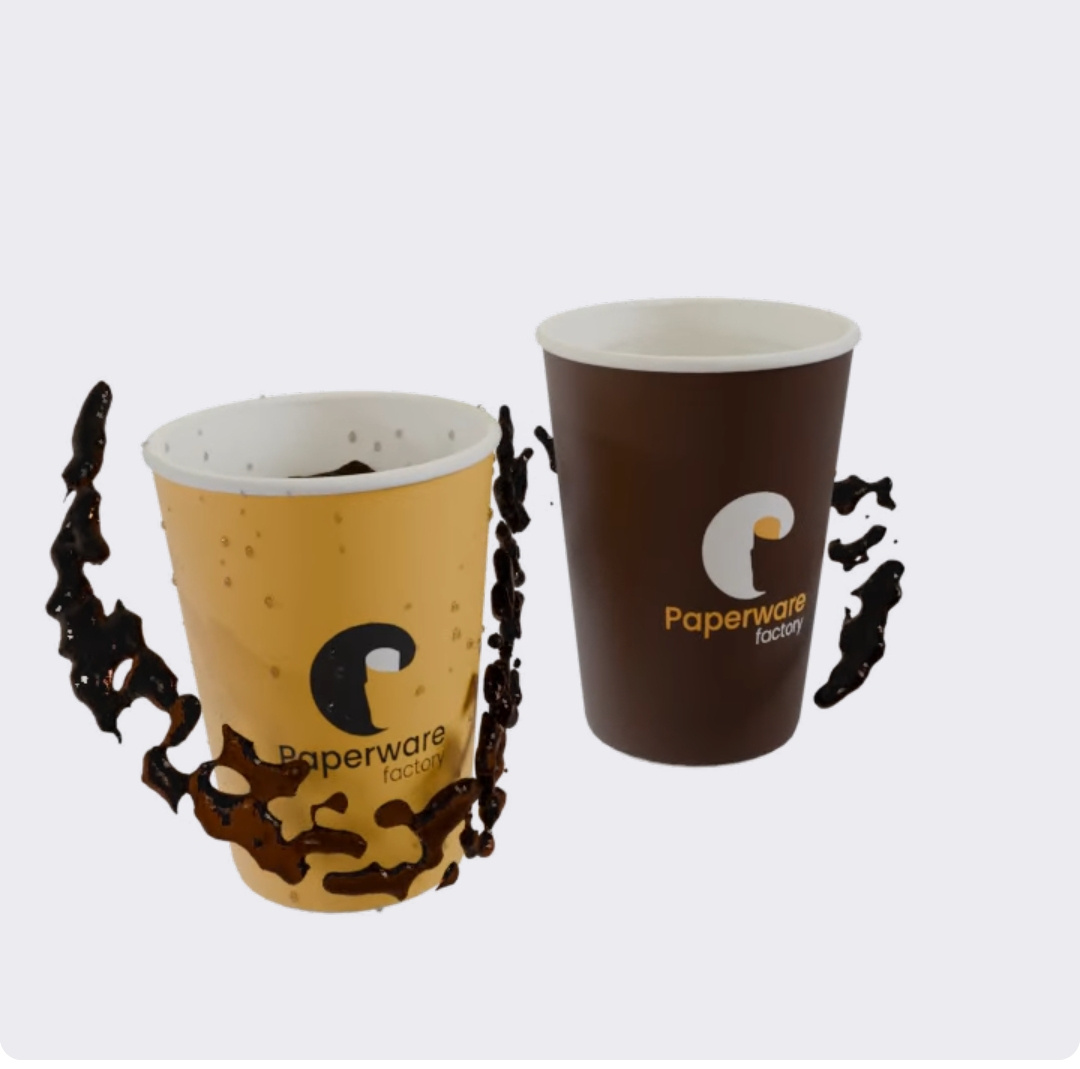 Hot & Cold Coffee Cup 3d Blender 3d animation blender clod coffee cup fluid hot ice liquid papercup physic render simulation smoke