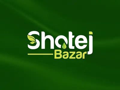 Shotej Bazar Logo Design brand branding creative design freshfood graphic design illustration logo logofolio logos logoservice logotype natural organic organicfood shotejbazar