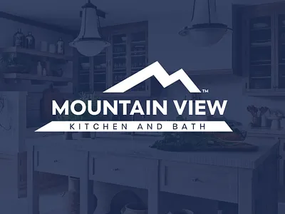 Mountain View Kitchen and Batch Logo Design bath brand brand identity branding design graphic design kitchen logo logo design remodel remodeling
