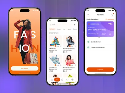 Fashion Shopping App β Modern E-Commerce Mobile UI/UX Design appdesign appuiux cleandesign clothingapp ecommercedesign fashionapp fashionecommerce fashionshopping fashionui mobileappdesign mobileux onlinestoreapp retailapp shoppingapp shoppingexperience