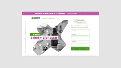 CEUTA | Landing Page design graphic design landing landing page web