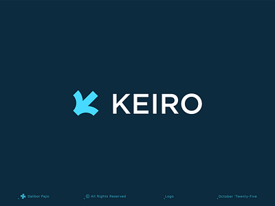 Keiro logo | strategy, analysis & risk navigation branding business clean consulting development digital finance graphic design growth innovation leader leadership logo management market minimalist modern planning startup team