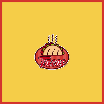 TACOS – Minimal Logo Design with Taco Icon brand identity branding design design logo flat graphic design illustration logo logo design logos logotype minimal minimalist modern modern logo timeless ui unique