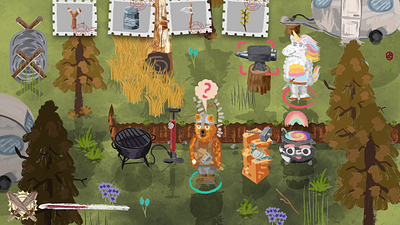 Game Art Concept art cocnept game graphic design paitning