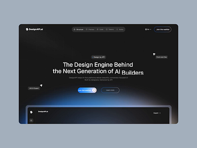UI Design Generator ai agent ai builder ai design ai generator ai platform ai saas ai startup ai technology ai tool ai website artificial intelligence generator website landing page saas website tech startup ui design generator ui generator user interface website design