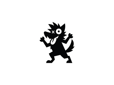 crazy dog logo animal bold branding cartoon crazy dog dog logo energetic fun kids logo mascot modern pet pet care playful