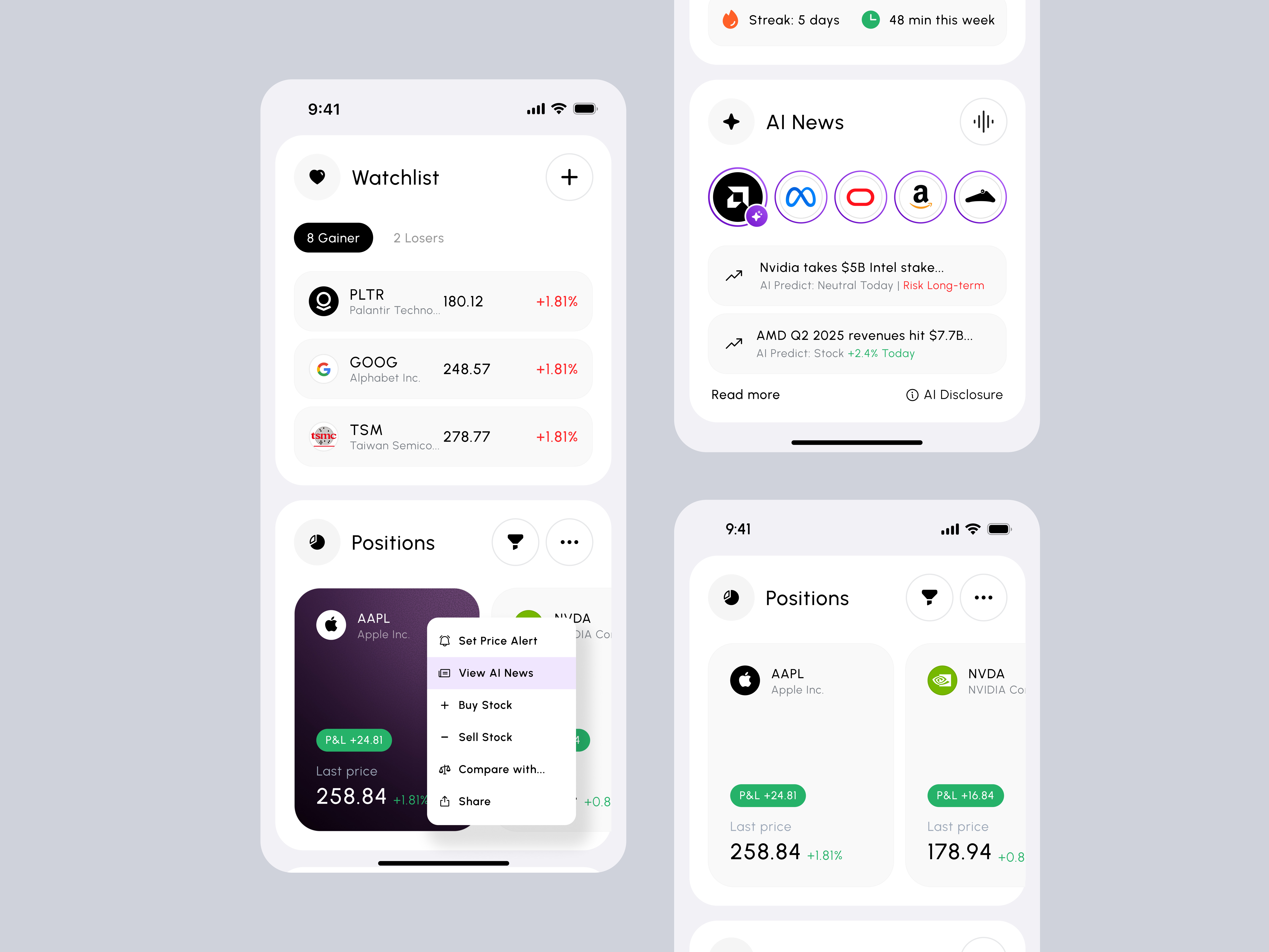 Example of Mobile App Design