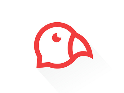 chatbird bird chat design fimbird logo logodesigner social talk vector
