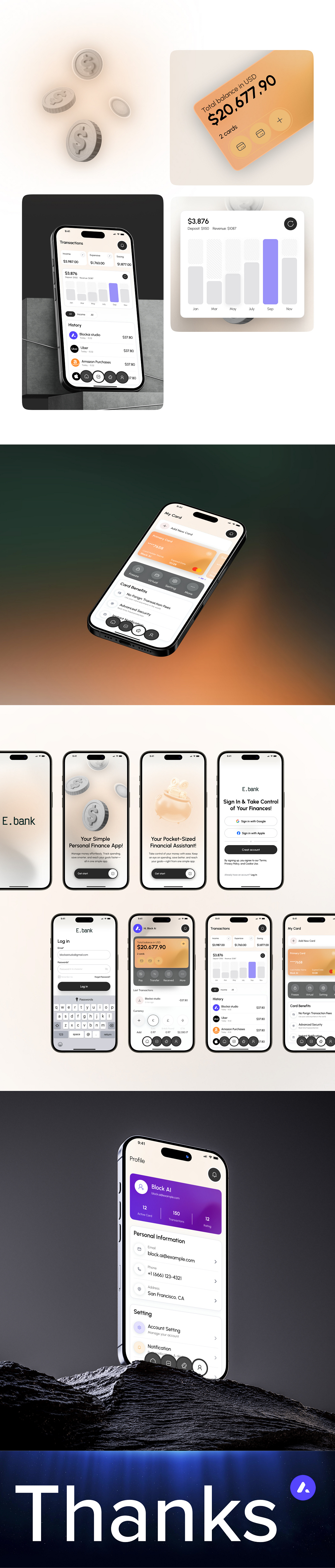 Banking App Design Image 1