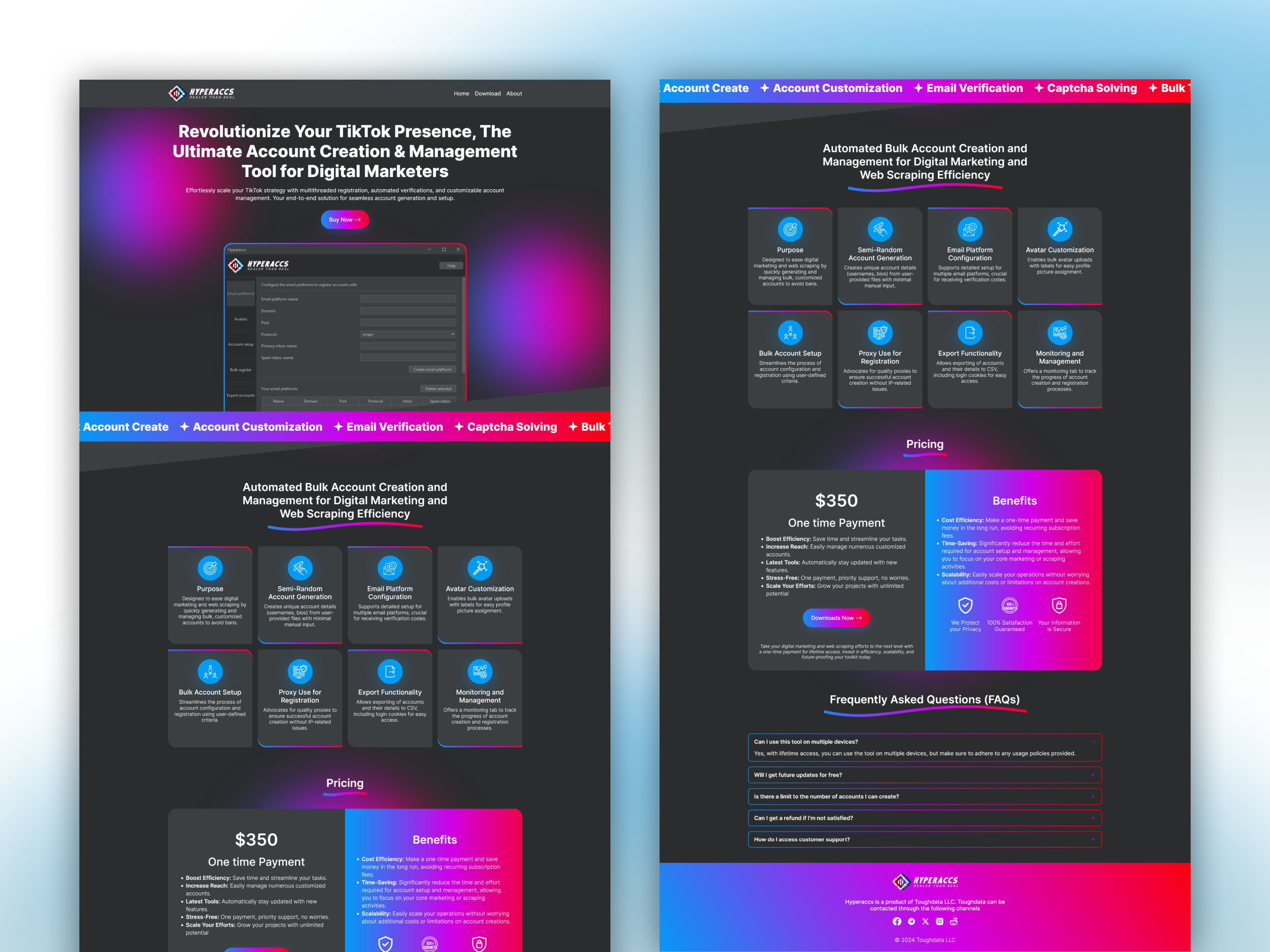 Hyperaccs: Figma Design to Responsive HTML Page css figma figmadesign figmatohtml html responsive website website design website development