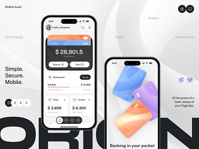 Mobile Design | Banking App | Digital Banking | Personal Finance app design app design concept app interface application design banking banking app digital banking fintech fintech app mobile mobile app design mobile application design mobile banking app mobile design mobile finance mobile interface personal finance product design smart banking ui ux
