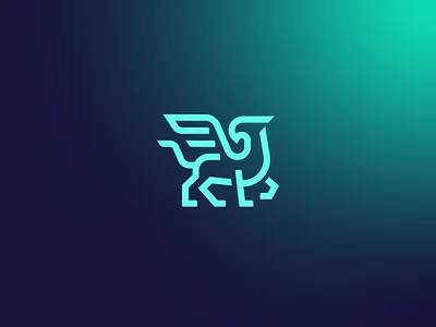 Griffin abstract bird bird logo dragon dragon logo griffin griffin logo logo logo design luxury luxury logo simple