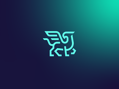 Griffin abstract bird bird logo dragon dragon logo griffin griffin logo logo logo design luxury luxury logo simple