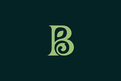 Branch Leaf Nature logo, Nature logo, Leaf Logo, B logo 3d animation b logo brand guidelines branding business logo design graphic design letter logo logo logo design nature logo visual branding visual design