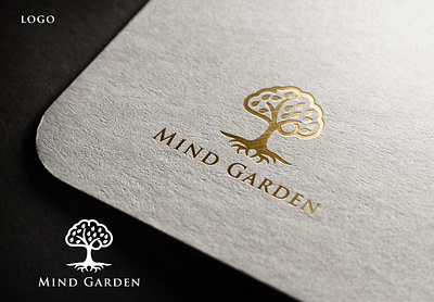 Mind garden logo, Mindlife icon design logo