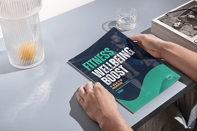 7-Day Fitness Guide – Creative Workout Plan Design adobe indesign affinity publisher book design booklet branding brochure canva design ebook editoral design flyer graphic design guide book indesign kdp book layout design marketing pdf guide print design typography