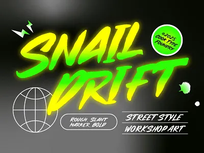 Sourmark bold display edgy explore expressive grafitti handcrafted handmade handwritten marker modern rough trendy versatile