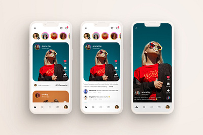 Clean & Modern Social Media App