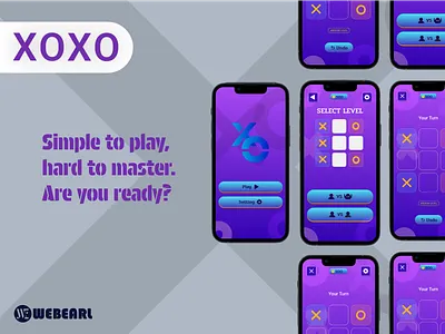 XOXO – Minimal Tic-Tac-Toe Game Design 2dgamedesign appdesign boardgamedesign casualgame creativeui fungame gameart gameconcept gameinterface gameui interactivedesign minimaldesign mobileappdesign mobilegame puzzlegame sideproject tictactoe uiuxdesign userexperience xoxogame