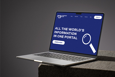 Corporate identity / Identity / Information portal brand identity branding corporate identity graphic design logo logo design logotype news portal portal design tourism ui