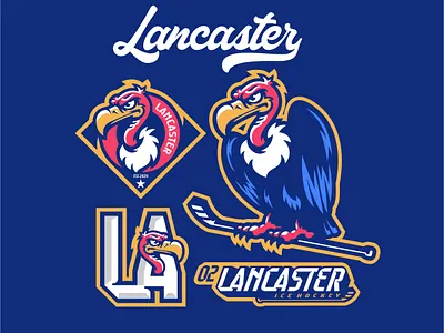 LANCASTER branding esport logo logo design logodesign logosport mascot character mascotlogo