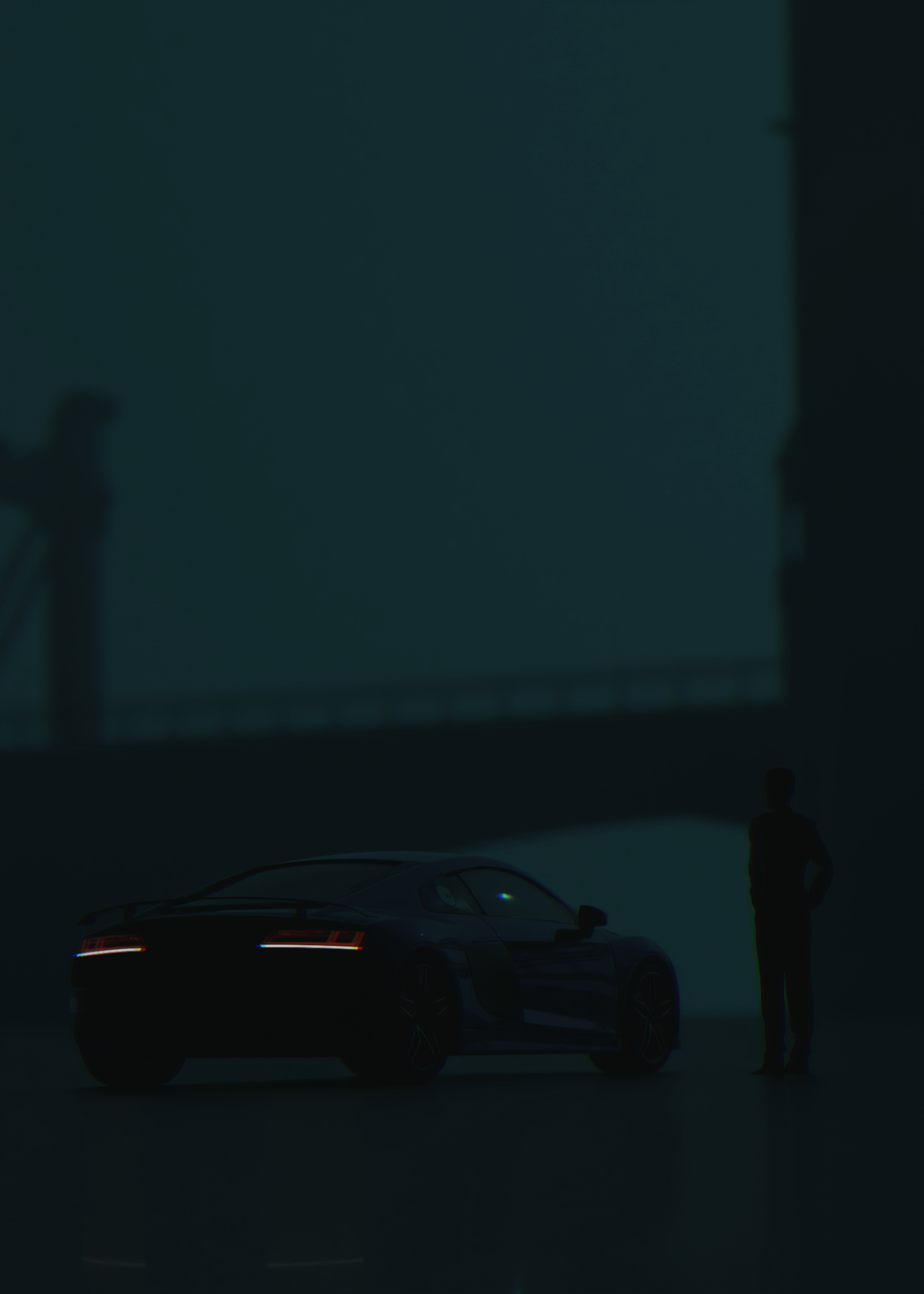 Enigma at Tower Bridge 3d 3d ilustration 3d rendering alone cinematic dark dark atmosphere darkness digital fog illustration london man silhouette solitude tower bridge