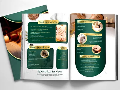 Luxury Spa Magazine Design beauty branding indesign layout luxury spa magazine design magazine design spa spa magazine wellness