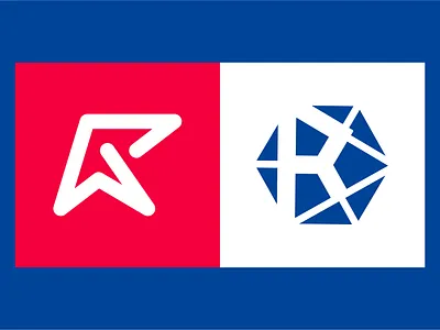 Return of Research design icon illustration logo typography логотип типография