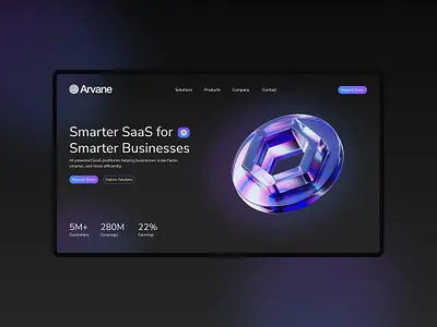 SaaS Software Hero Section banner hero page hero section saas saas software software ui ui ux design ux web page