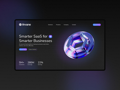 SaaS Software Hero Section banner hero page hero section saas saas software software ui ui ux design ux web page