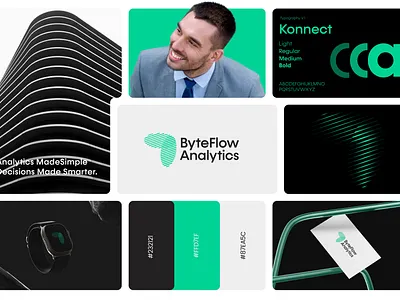 Byteflow© — Brand Guideline artium logo brand guideline brandidentity branding design logo logodesign visualidentity