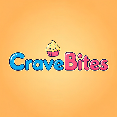 Cravebites logo urgently delivered in just 24 hours.