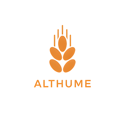 Althume logo urgently delivered in just 24 hours.
