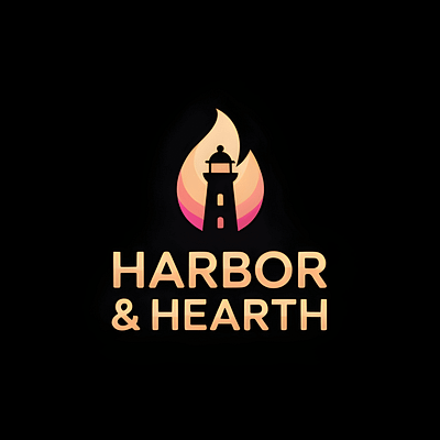 Harbor hearth logo urgently delivered in just 24 hours.