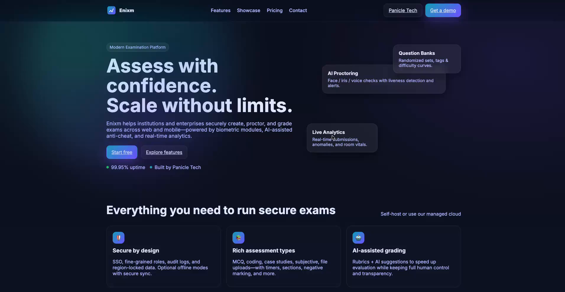 Example of Health/Welness/Ai/Crypto Landing + Code
