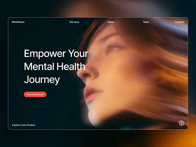 Hero Section for clinic 2026 framer hero landing page minimal webdesign wix studio