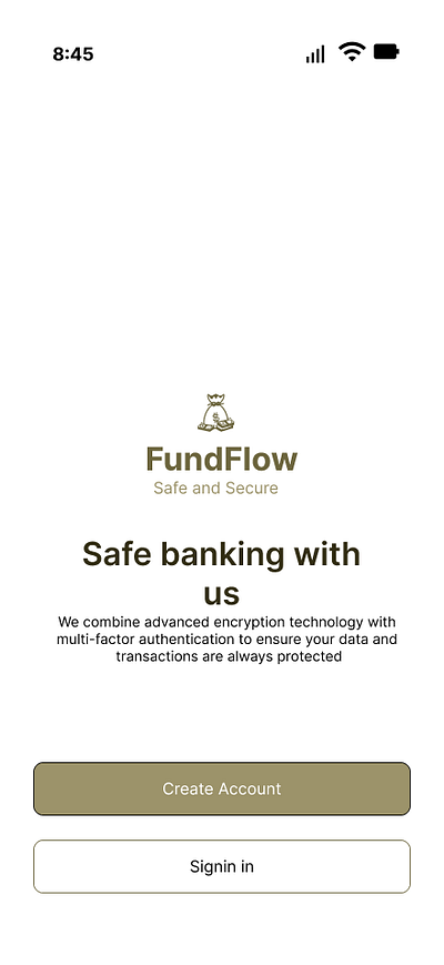 Financial App branding graphic design logo ui