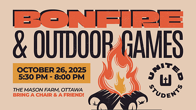 Bonfire Event Design design event graphic design typography
