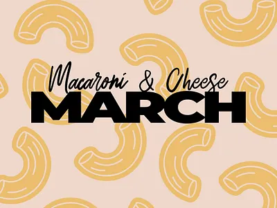 Macaroni and Cheese design food graphic design mac and cheese macaroni and cheese