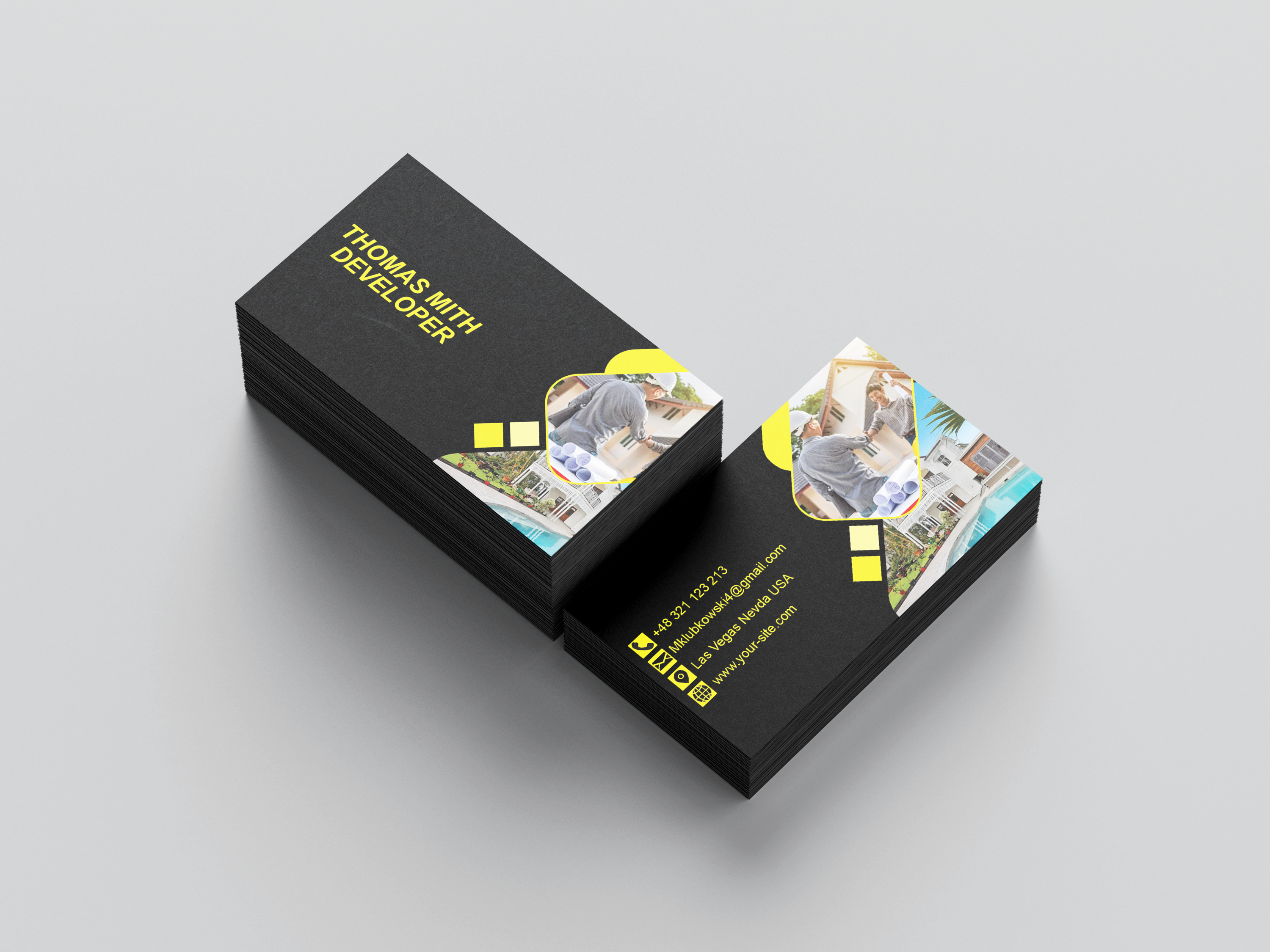 Example of Premium Custom Business Card