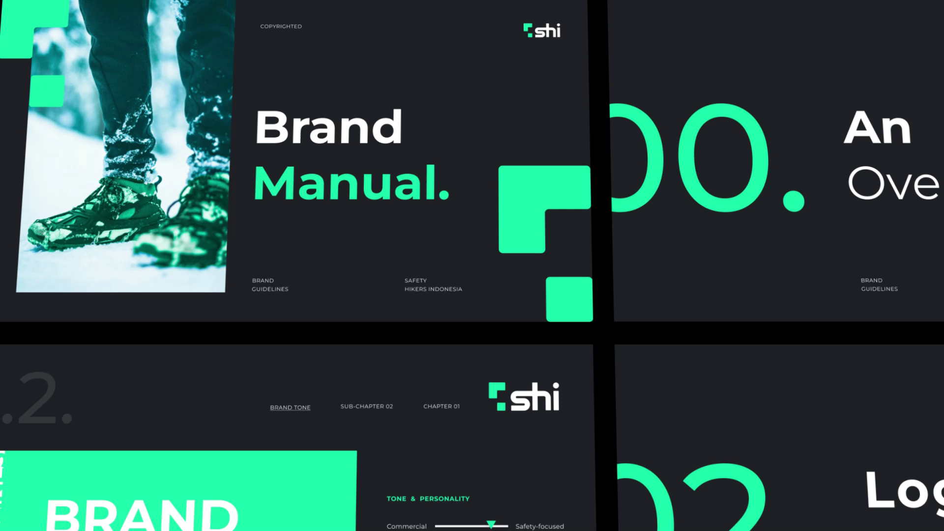 Example of Modern Brand Book & Guidelines