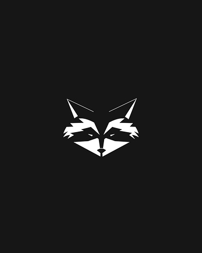 Raccoon Brandmark animal brand design brandmark edgy brandmark illustration logo design minnesota raccoon raccoon brand raccoon illustration