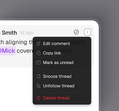 Context Menu context menu design figma freelance light mode product design saas ui ui design uiux uiux design user experience user interface ux ux design uxui web app web app design web application web design