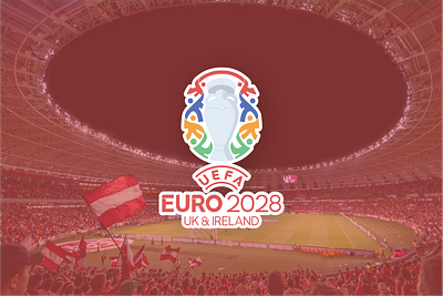 EURO 2028 - Brand Project branding brief competition design football design graphic design illustration illustrator logo sports design