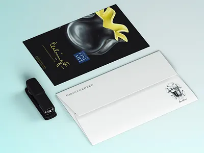 Invitation brochure for Cologne Fine Art graphic design