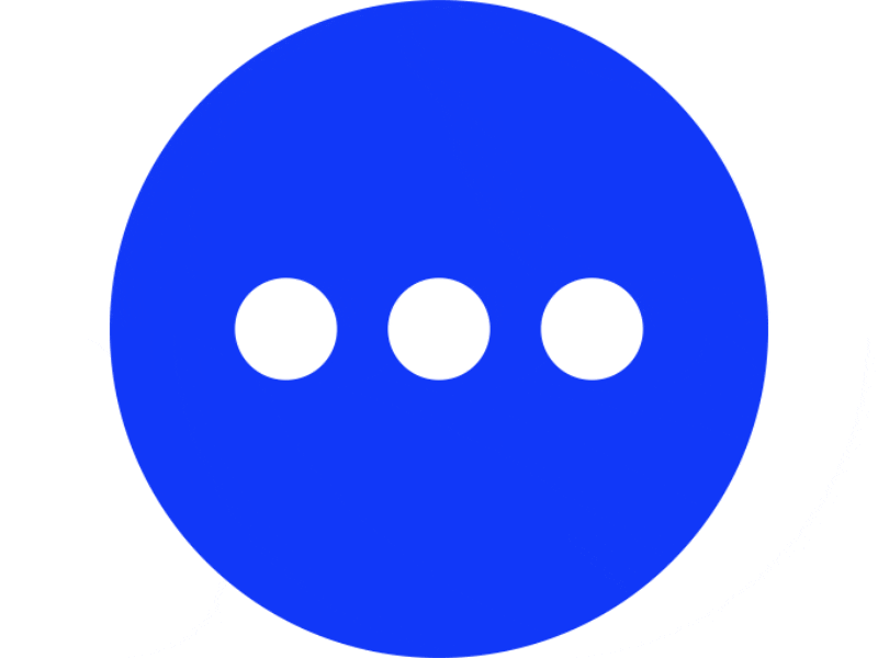 Loading Animation animation blue circle buffering details dots interface load loader loading loading dots lottie menu more more options options process processing refresh reload wait